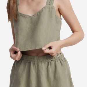 ISO Mate the Label Sage Crop Top XS